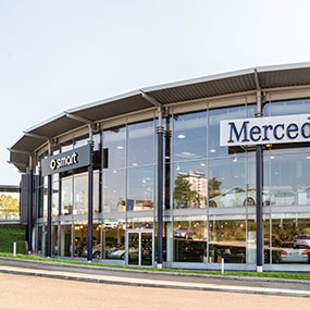 Concession automobile Mercedes à Lyon